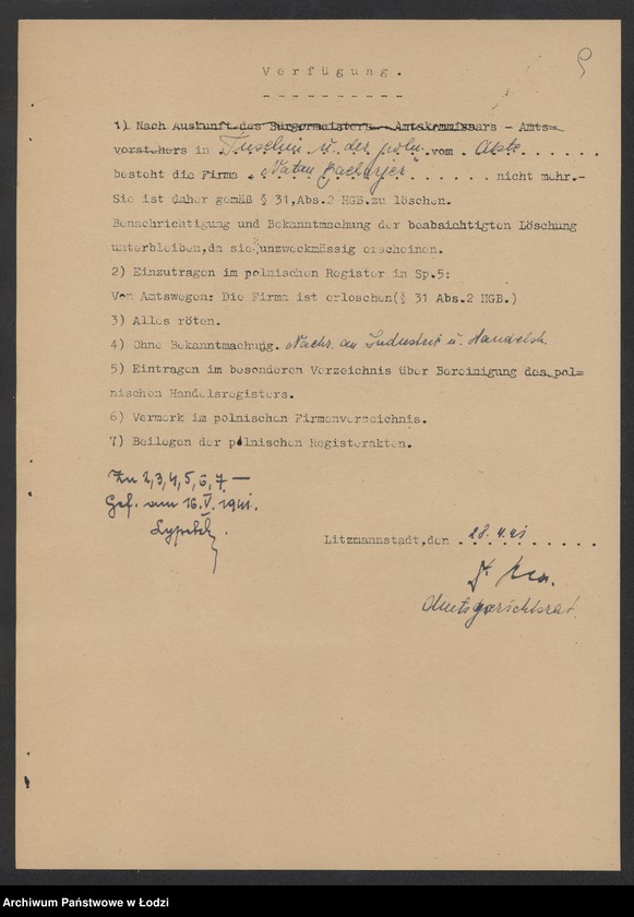 Obraz 11 z jednostki "Natan Bechazjer- sprzedaż delikatesów"