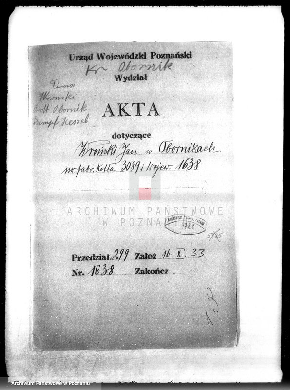 Obraz 4 z jednostki "Przetwórnia padliny Nessela w Obornikach nr woj. 5987"