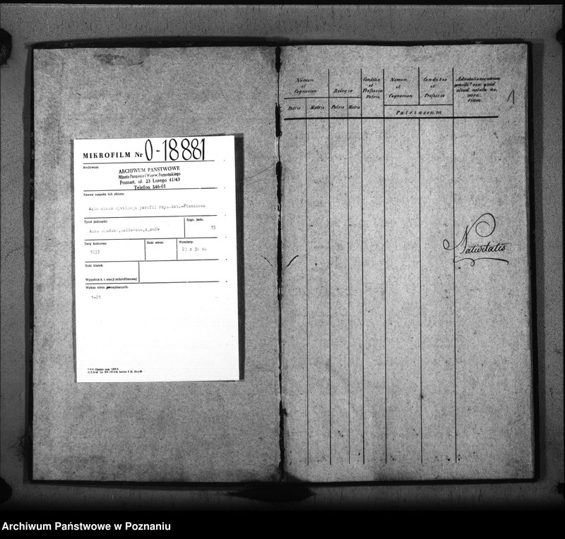 image.from.unit.number "Liber baptisatorum, copulatorum, mortuorum"