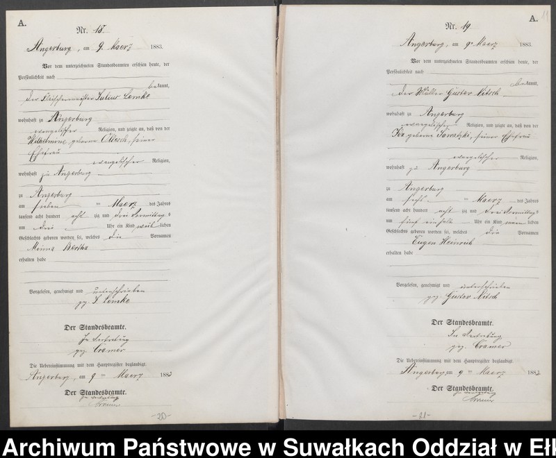 image.from.unit.number "Geburts-Neben-Register des Preussischen Standes-Amtes Angerburg Kreis Angerburg"