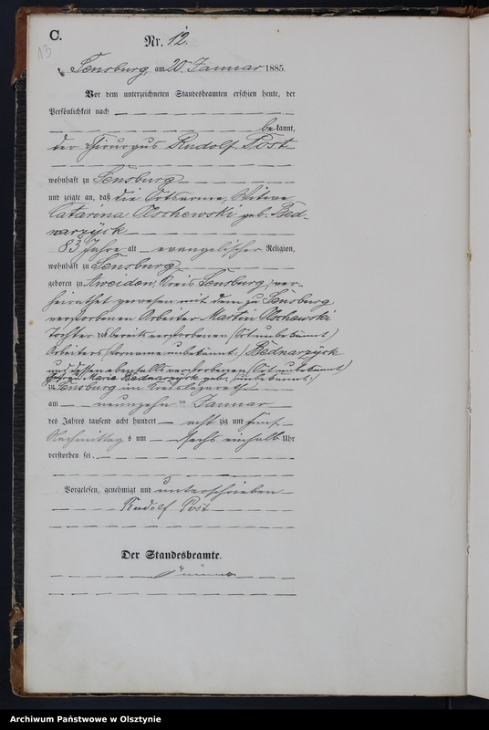 image.from.unit.number "Sterbe-Haupt-Register Nr 1 - 127"