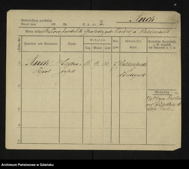 image.from.unit.number "Karty meldunkowe: Anbuhl - Andrees"