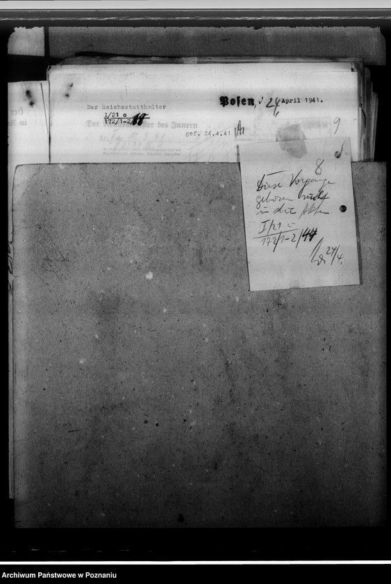 Obraz 12 z jednostki "Ernennung des Landeshauptmanns. Berufungen der Kreisräte"