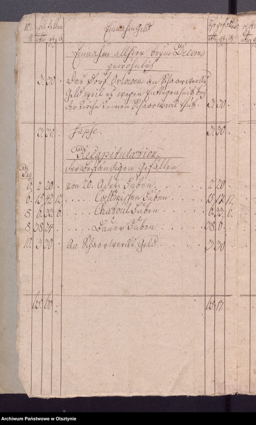 image.from.unit.number "Jahr Kirchen Rechnung der Widminschen Kirchen aller Einnahme und Ausgabe wie auch Bau-Rechnung"