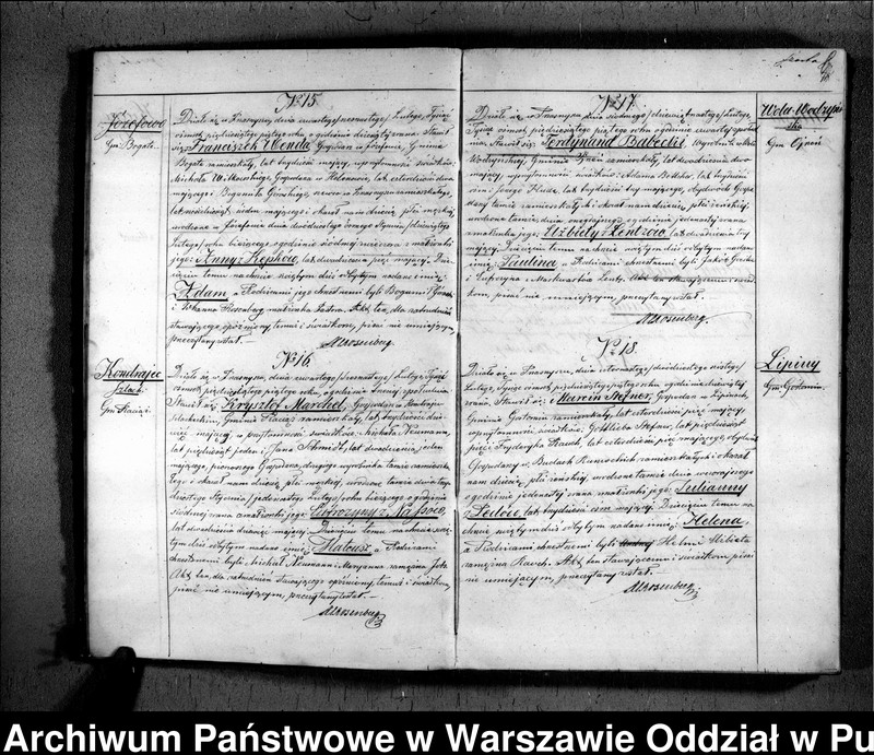 image.from.unit.number "Akta urodzeń, małżeństw i zgonów"