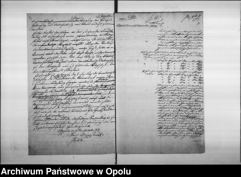 Obraz 11 z jednostki "Acta des Magistrats zu Oppeln betreffend: die Festsetzung der Grabstellengelder de Anno 1844"