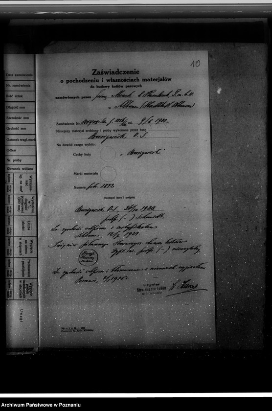 Obraz 14 z jednostki "Towarzystwo robót inżynieryjnych "Tri" w Poznaniu ul. Grottgera 14 nr woj. 5777"