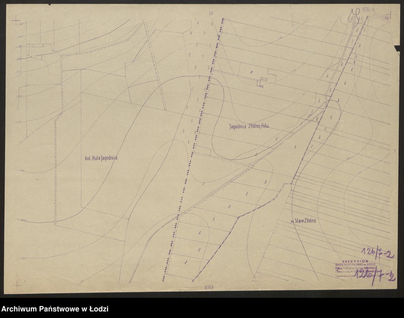 Obraz 2 z jednostki "Plan miasta Łodzi Sekcja NW 8"