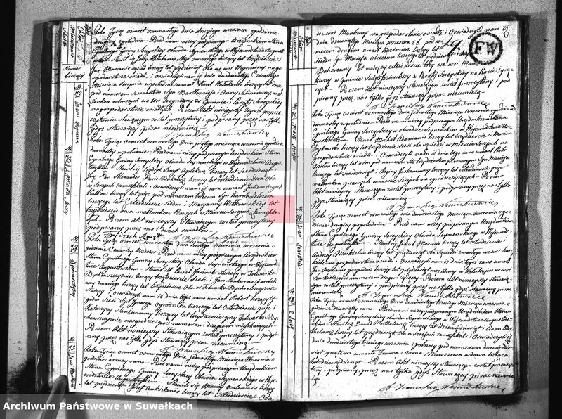 image.from.unit.number "Akta urzędnika stanu cywilnego gminy i parafii sereyskiey umarłych od dnia 1-go stycznia 1818 do ostatniego grudnia r.b."