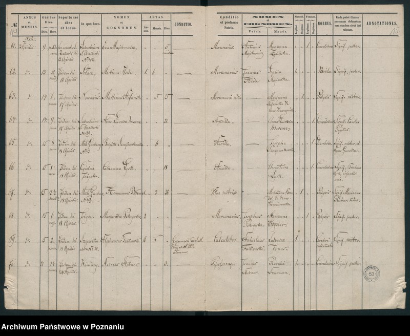 Obraz 9 z jednostki "Księga zgonów"