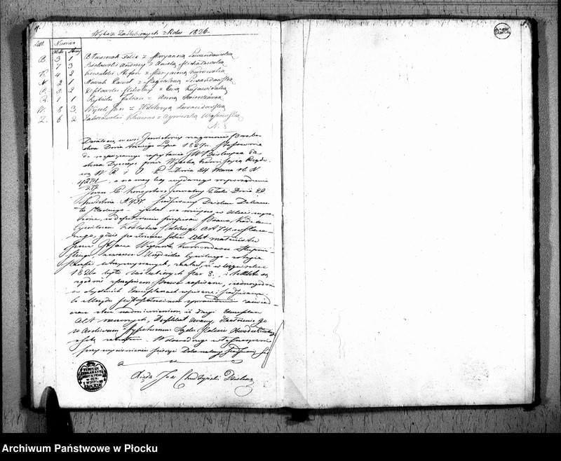 image.from.unit.number "Akta urodzeń, małżeństw i zgonów"