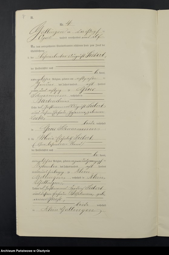image.from.unit.number "Heiraths-Neben-Register Nr 1 - 18 [ Księga małżeństw - wtóropis ]"