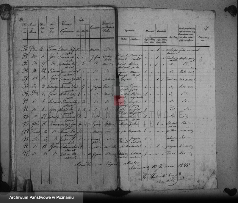 Obraz 17 z jednostki "Duplikat baptisatorum, copulatorum, mortuorum"