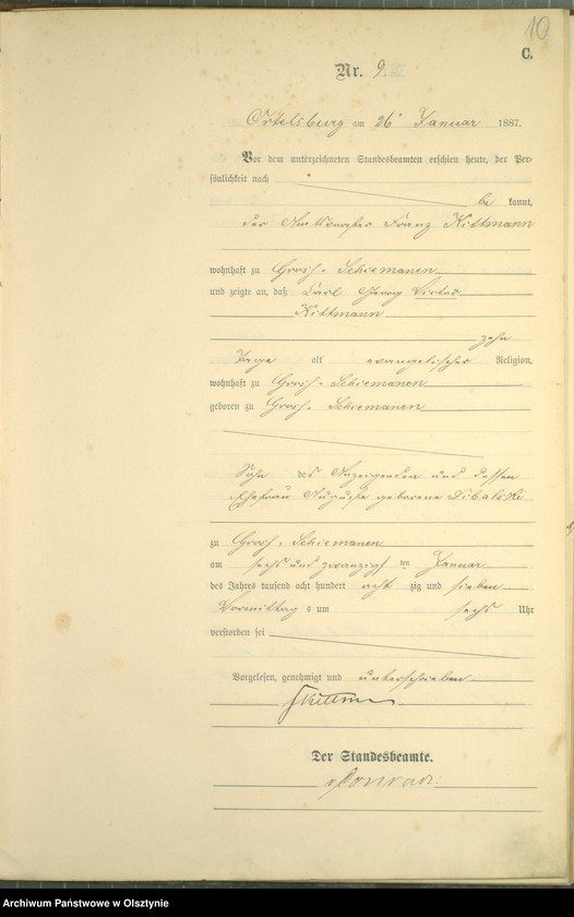 image.from.unit.number "Sterbe-Haupt-Register Nr 1 - 52"