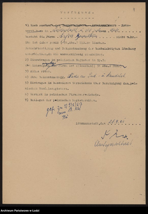 Obraz 13 z jednostki "Lajzer Rozenblum- sklep kolonialno-spożywczy"