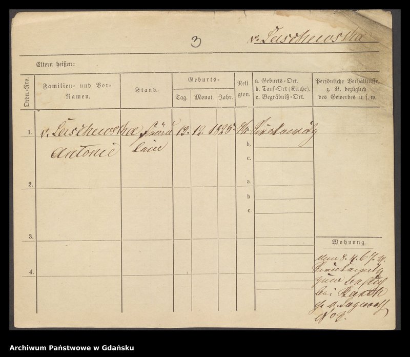 image.from.unit.number "Karty meldunkowe: Laschewski - Laski"