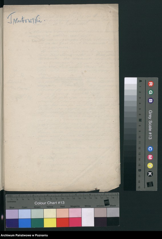 Obraz 4 z jednostki "A. betr. den Aleksander Trentowski und den Wirtschaftsbeamten Sigismund von Trzaska"