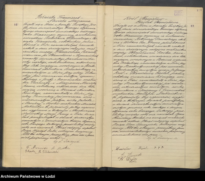 Obraz 11 z jednostki "Akta małżeństw"