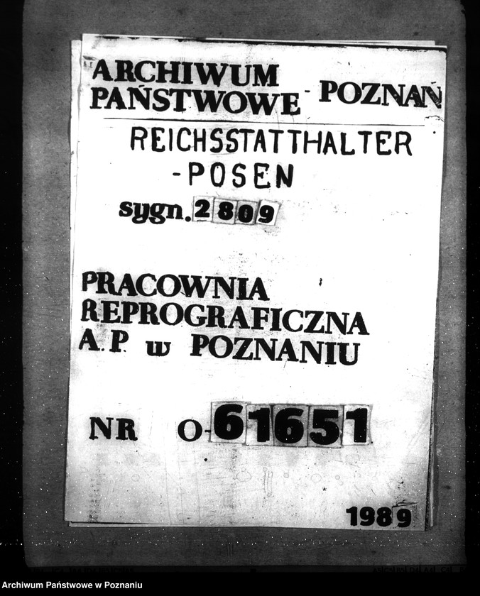 Obraz 1 z jednostki "Aktion Warschau. Verwertungen"