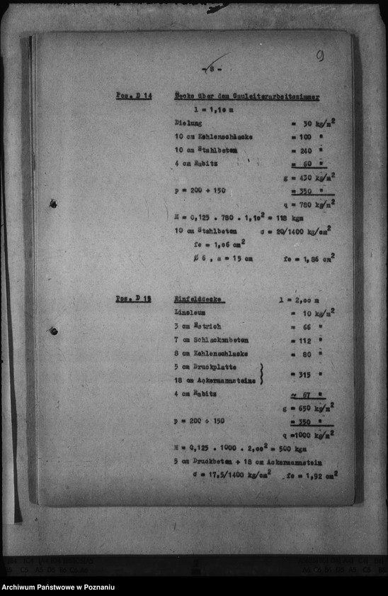 Obraz 13 z jednostki "Opis statyczny zamku w Poznaniu - I"