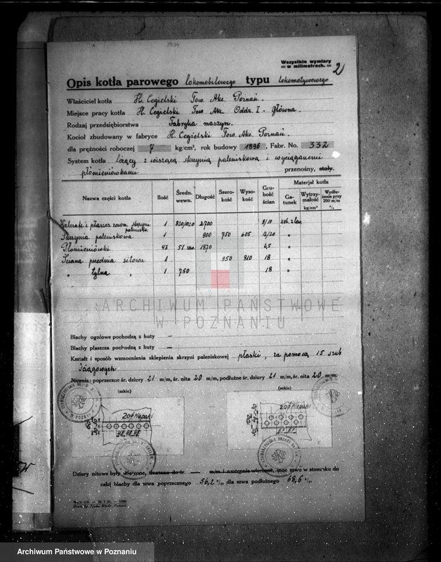 Obraz 6 z jednostki "Fabryka H. Cegielski w Poznaniu nr woj. 5853"