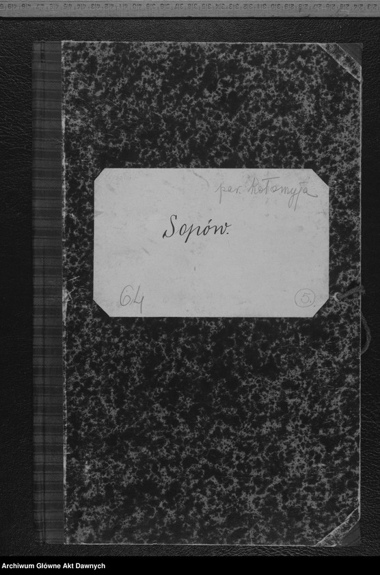 Obraz 2 z jednostki "Parafia: Kołomyja. Dekanat: Kołomyja. Spis imienny parafian pro pago Sopów. [Spis imienny parafian dla wsi Sopów]."
