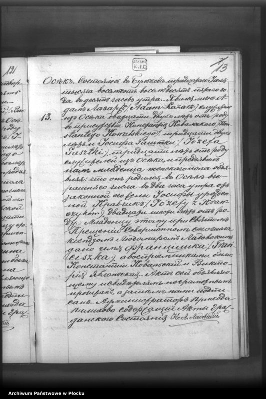 image.from.unit.number "Akta urodzeń, małżeństw i zgonów"