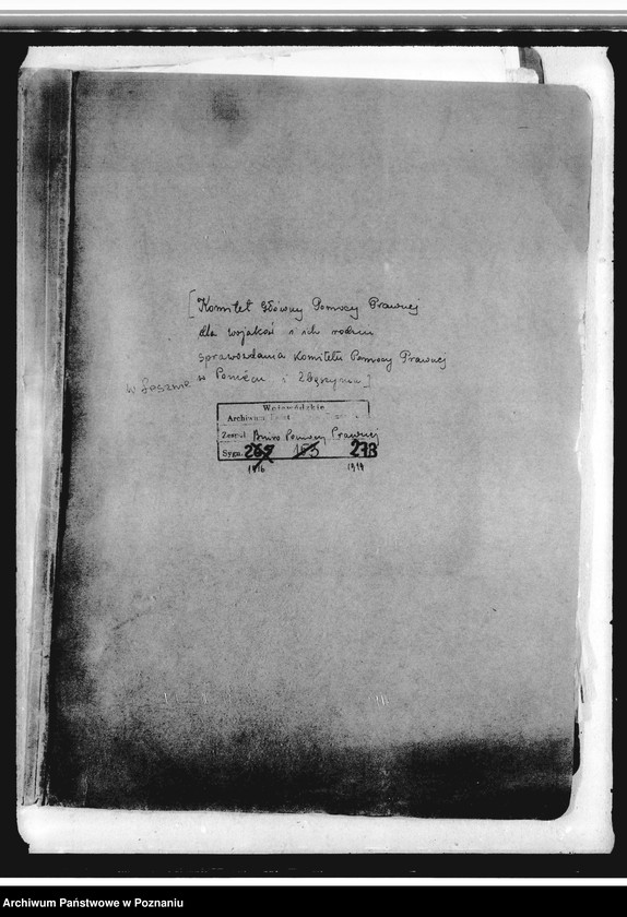 Obraz 4 z jednostki "Sprawozdania z Ponieca i Zbąszynia"