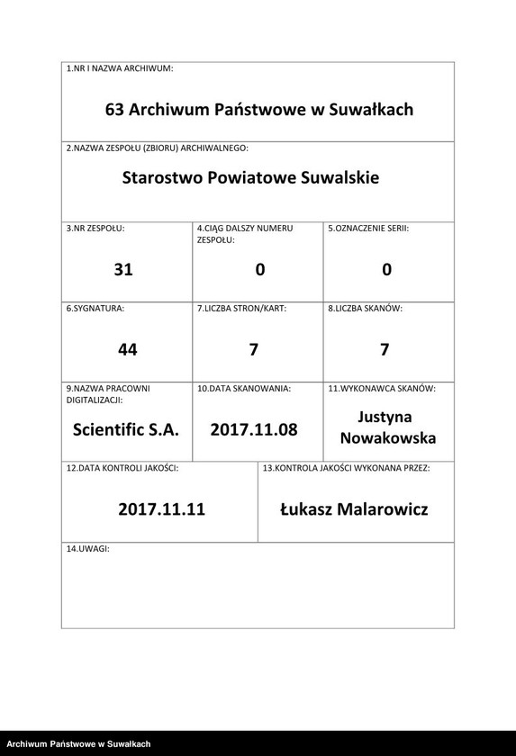 image.from.unit.number "[Korespondencja w sprawie sprzedaży broni przez Spółdzielnię Żołnierską 41 Suwalskiego Pułku Piechoty im. Marszałka Józefa Piłsudskiego w Suwałkach.]"