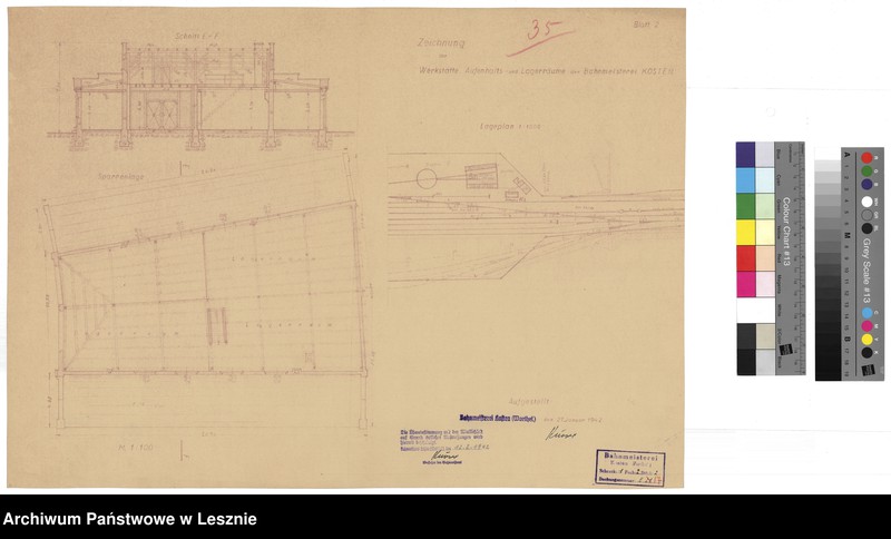 Obraz 9 z jednostki "Kościan miasto. Stacja kolejowa."