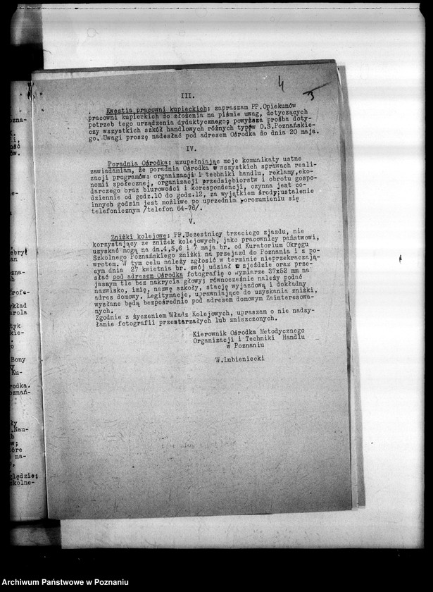 Obraz 8 z jednostki "Miejskie Gimnazjum Kupieckie - Poznań"