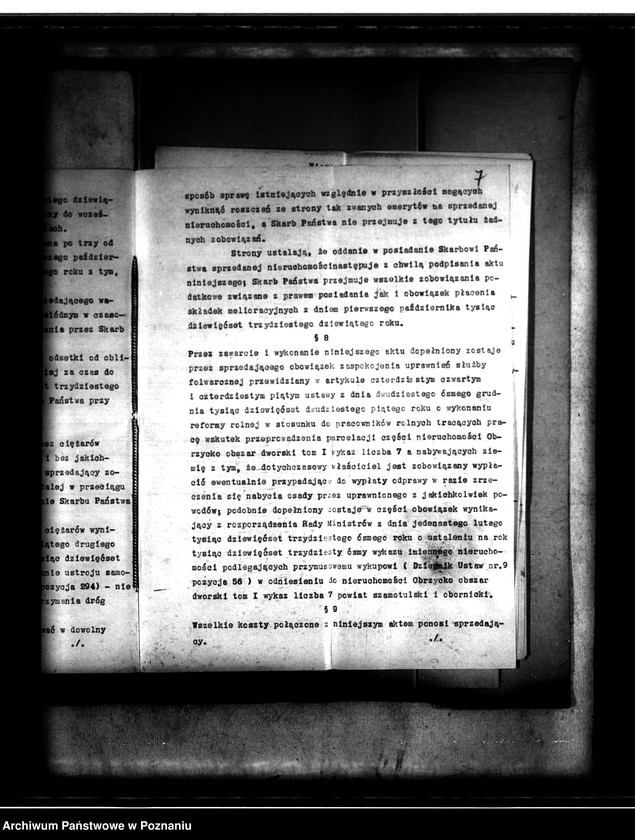image.from.unit.number "Majątek Obrzycko, nabycie nieruchomości w trybie art. 8 ustawy o wykonaniu reformy rolnej"