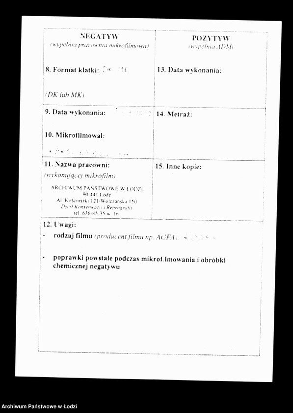 Obraz 3 z jednostki "Rachunek kasy ekonomicznej m. Łodzi za rok 1853"