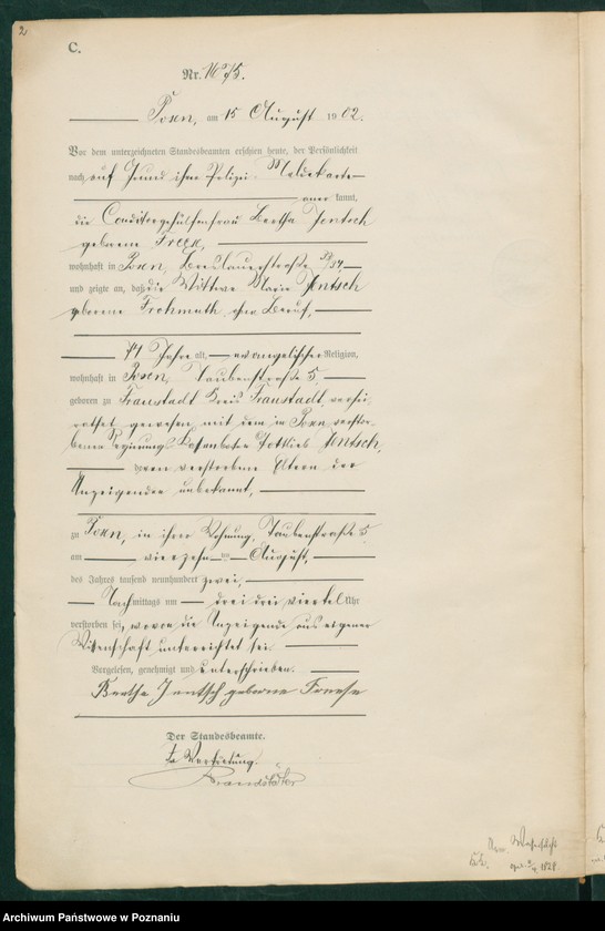 Obraz 5 z jednostki "Księga miejscowa zgonów t. IV"