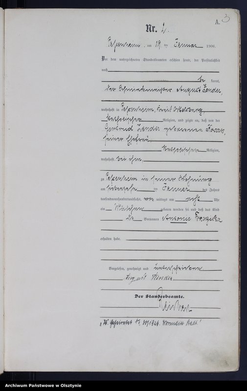 image.from.unit.number "Geburts-Haupt-Register Nr 1 - 83"