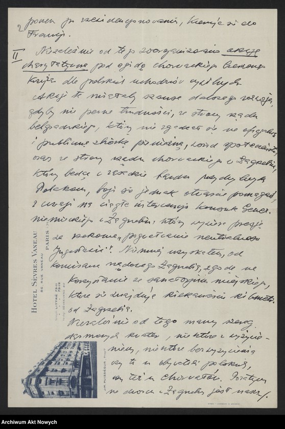image.from.unit.number "Notatka A. Świtkowskiego konsula R.P. w Zagrzebiu o ewakuacji wojskowych polskich z Węgier i Rumunii"