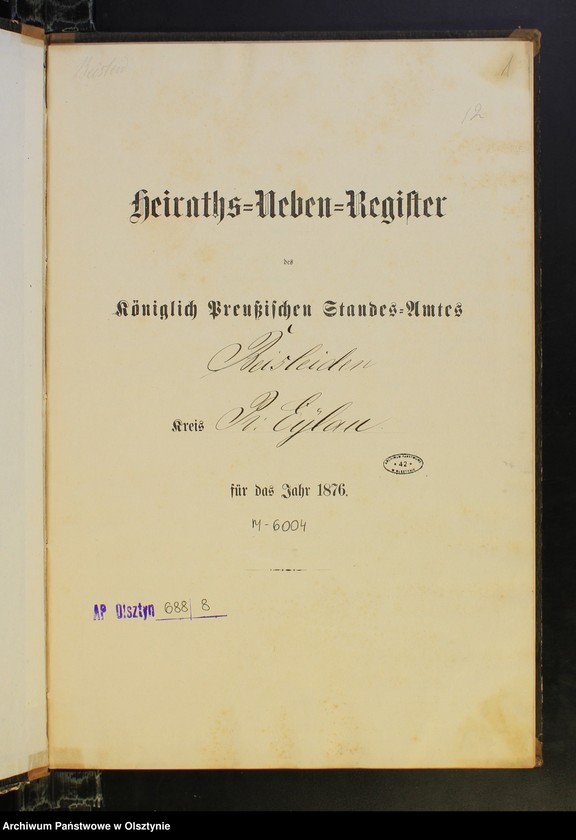 image.from.unit.number "Heiraths-Neben-Register Nr 1 - 10"