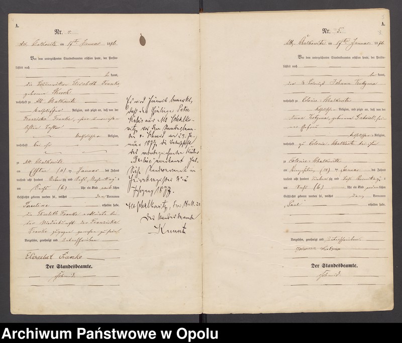 image.from.unit.number "U.S.C. Siołkowice St.[are] Księga aktów urodzeń miejscowa rok 1876"