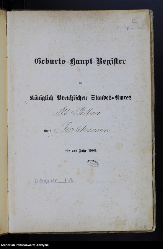 image.from.unit.number "Geburts-Haupt-Register Nr 1 - 199"