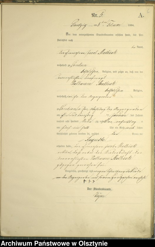 image.from.unit.number "Geburts-Haupt-Regitsre Nr 1 - 50"