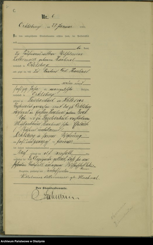 image.from.unit.number "Sterbe-Haupt-Register Nr 1 - 69"