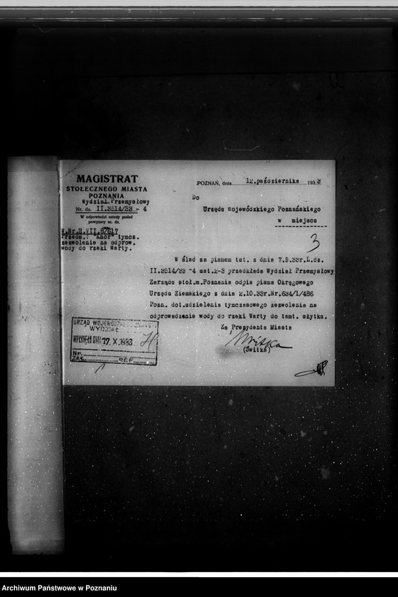 Obraz 7 z jednostki "Zatwierdzenie dodatkowe zakładu przemysłowego Firmy "Knorr" spółka z o. o. w Poznaniu"