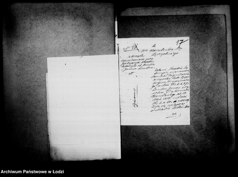 Obraz 16 z jednostki "Akta w przedmiocie awizacji"