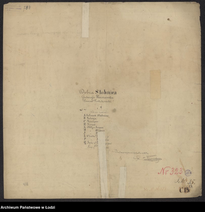 Obraz 6 z jednostki "Pierworys Urządzenia Dóbr Rządowych Stobnica ..."