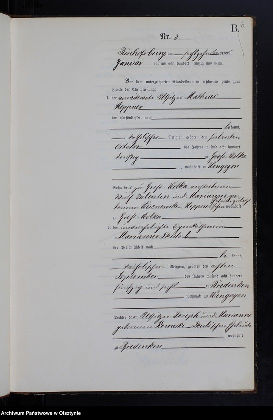 image.from.unit.number "Heiraths-Neben-Register Nr 1 - 40"