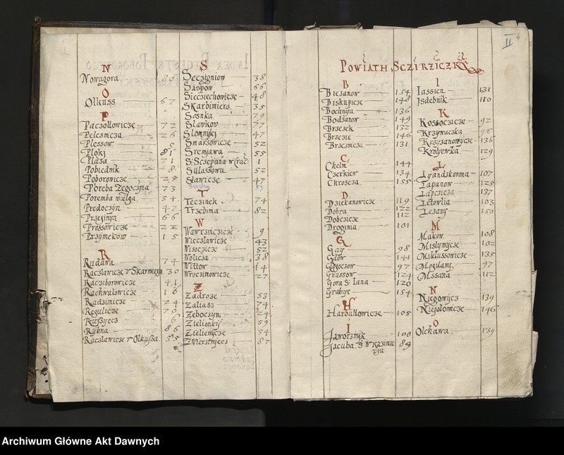 image.from.unit.number "Regestr poborowy woj. krakowskiego na Rok Pański 1588."