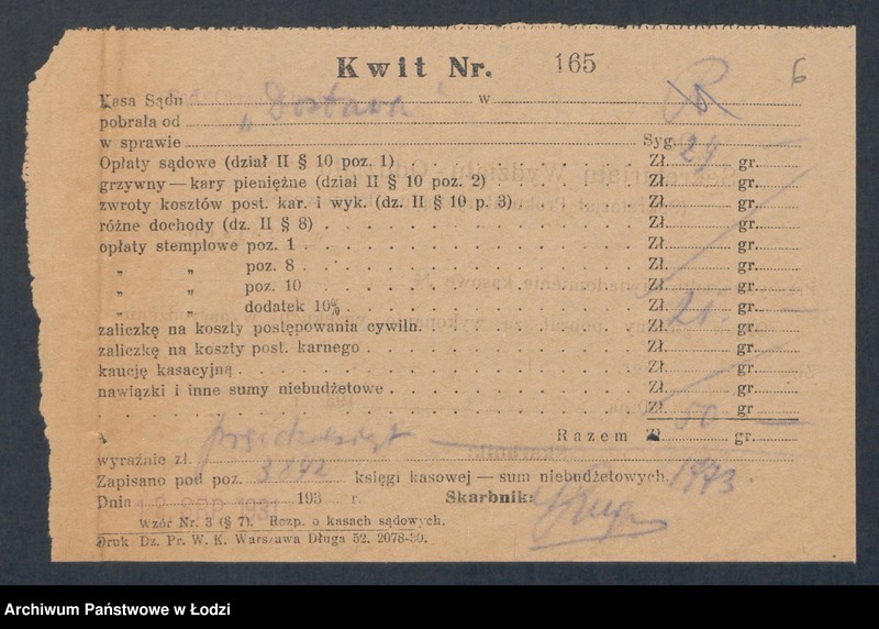 Obraz 8 z jednostki "Spółka Handlowa „Dostawa” – Drobikowski, Sroczyński i Lenczewski"