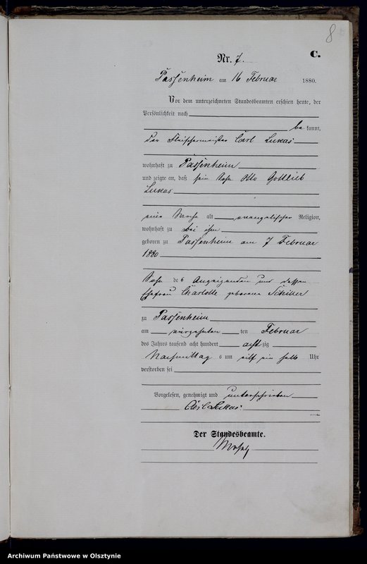 image.from.unit.number "Sterbe-Haupt-Register Nr 1 - 54"