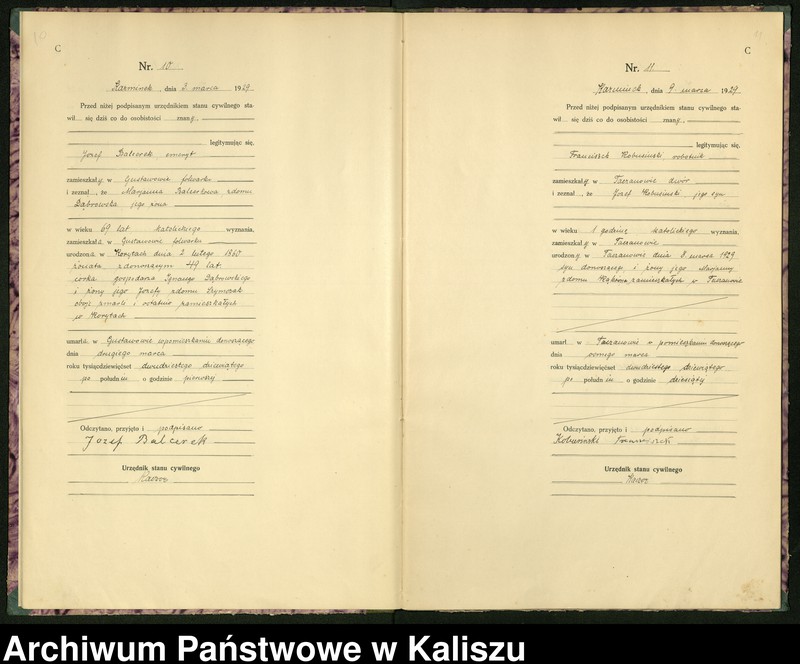 Obraz 8 z jednostki "[Księga zgonów]"
