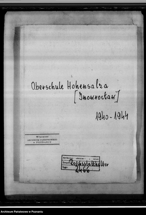 Obraz 4 z jednostki "Oberschule Hohensalza (Inowrocław)"